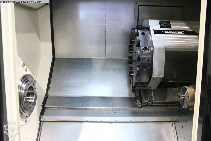 Dmg mori swiss-style cnc turning center adjustable spindle stop
